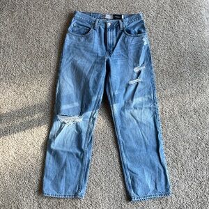 SOLD Levi’s silver tab bag straight leg Jean